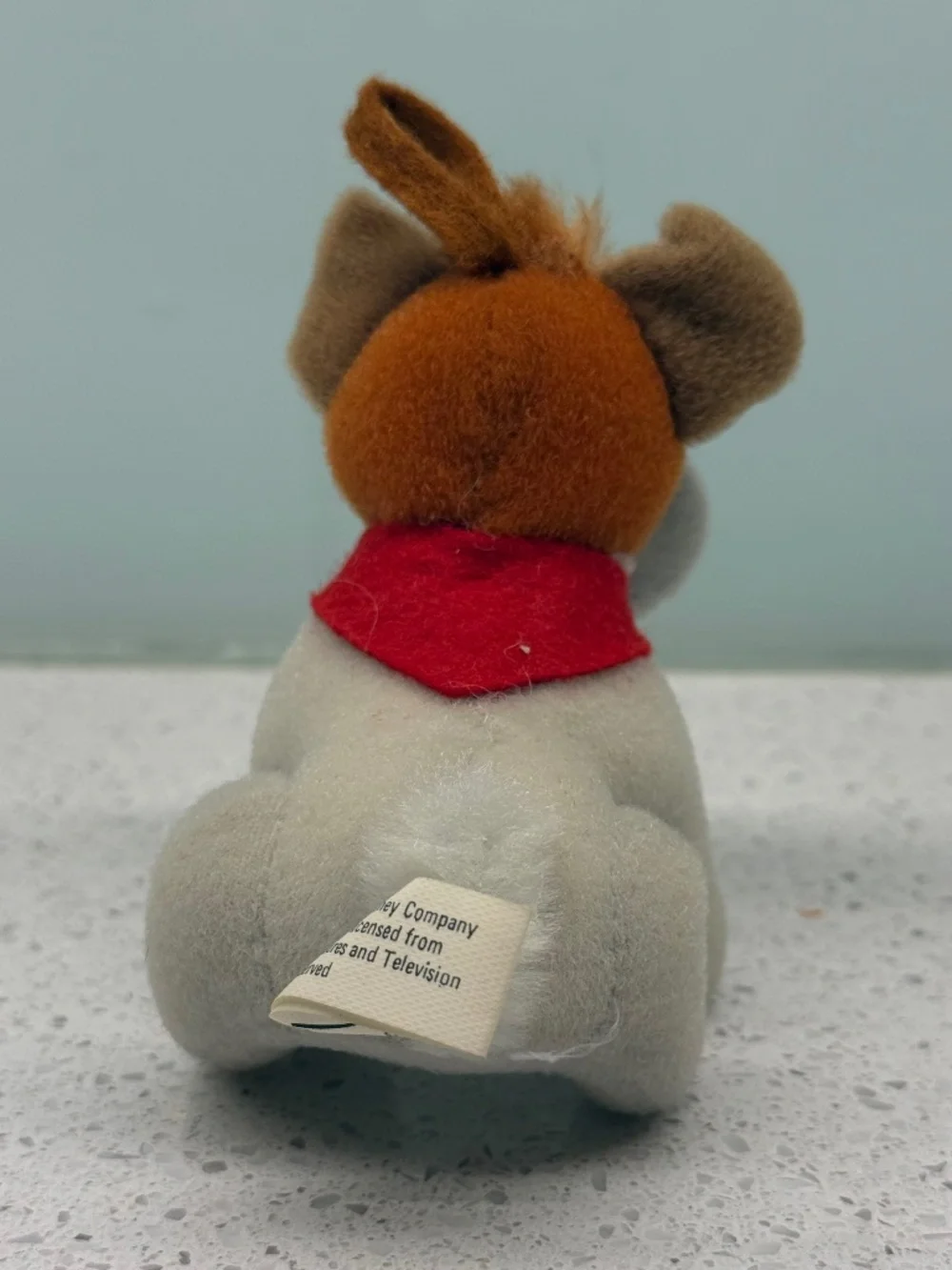 WALT DISNEY'S OLIVER & COMPANY PLUSH MUSICAL ORNAMENT - MCDONALD'S